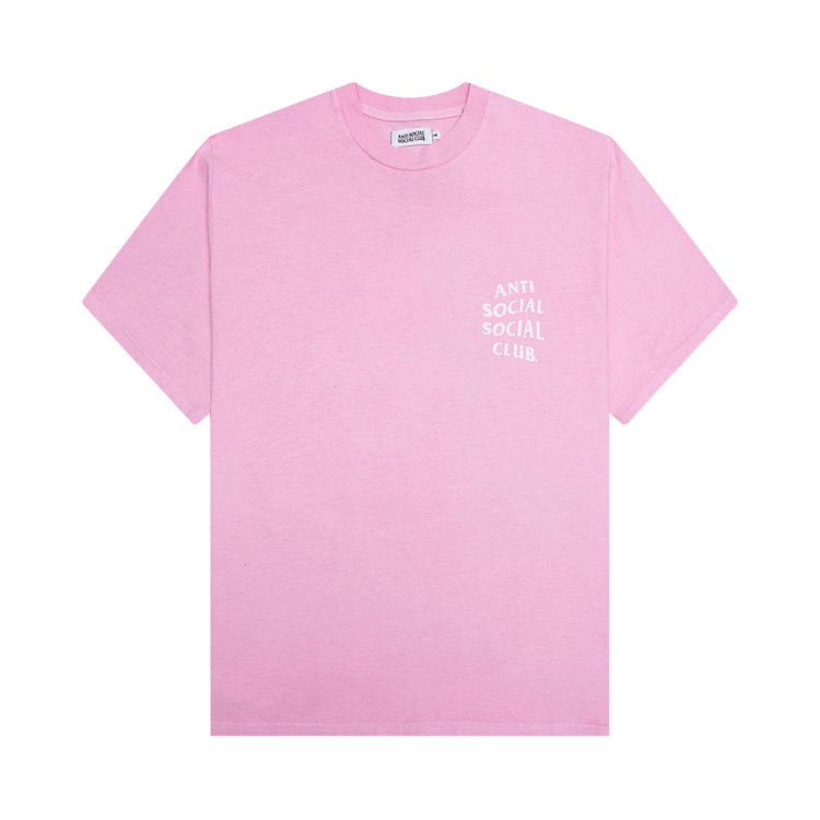 Anti Social Social Club Mind Game Weathered Tee "Pink"
