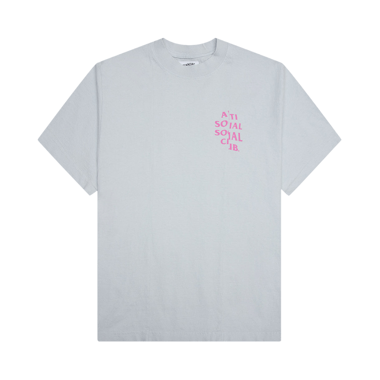 Anti Social Social Club Sliced Mind Games Tee "Grey"