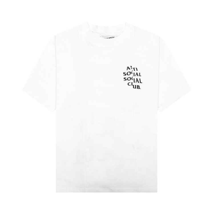 Anti Social Social Club Sliced Mind Games Tee "White"