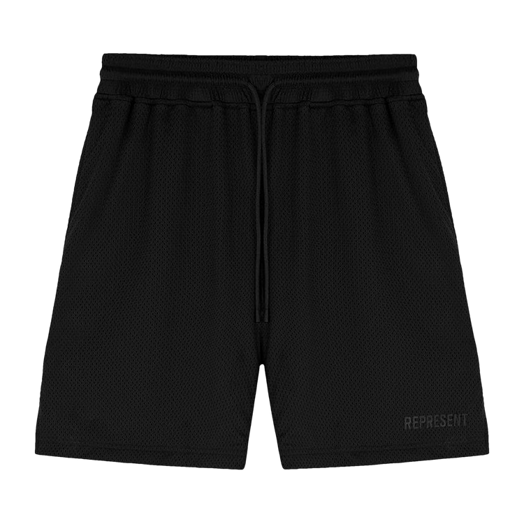 Represent Clo Mesh Short "Jet Black"