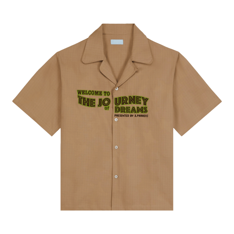 3.PARADIS WJD Short-Sleeve Shirt "Beige"