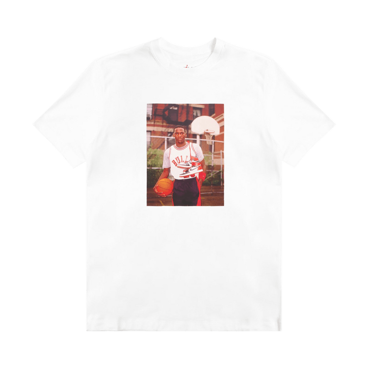 Air Jordan Brand Photo T-Shirt "White/Black"