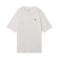 Air Jordan Sneaker Patch T-Shirt "White/Varsity Red"