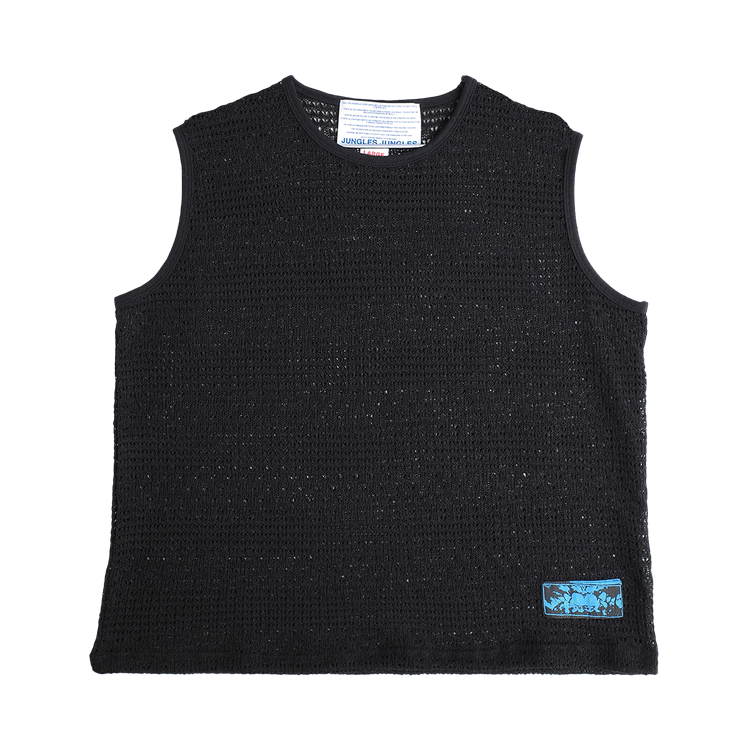 Jungles Sleeveless Knit Tank "Black"