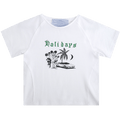 Jungles Holidays Baby Tee "White"