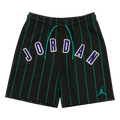 Air Jordan Brooklyn Fleece Striped Diamond Short "Off Black/New Emerald"