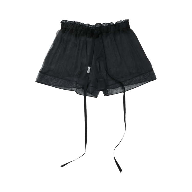Ann Demeulemeester Gilla Boxer With Lace Borders "Black"