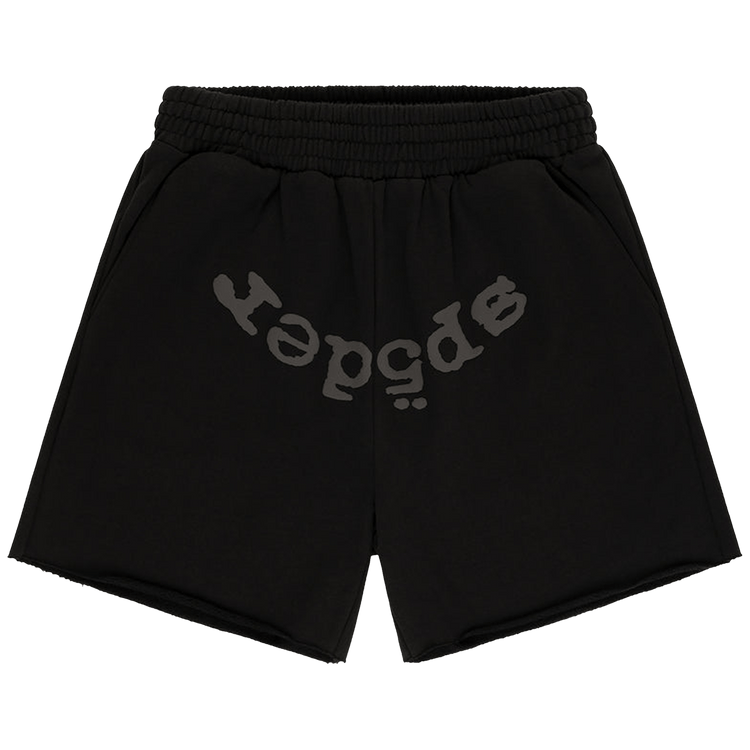 Sp5der OG Web V2 Phantom Sweatshort "Black"