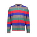 ERL Striped Long-Sleeve Polo "Multicolor"