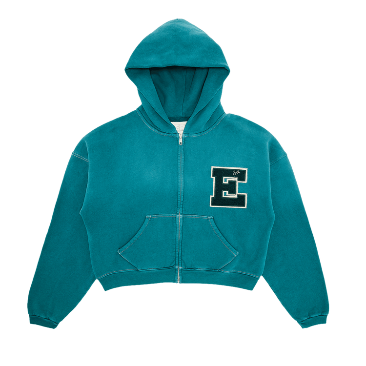 ERL Letterman Hoodie "Green"