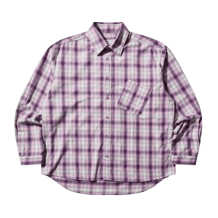 ERL Plaid Overshirt "Purple"