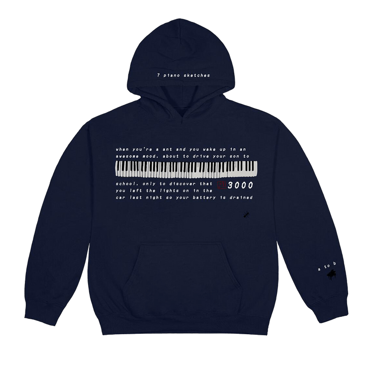 Cactus Plant Flea Market x André 3000 Cactus Track 3 Hoodie "Navy"