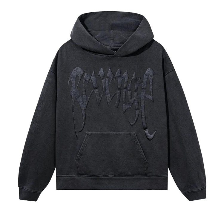 Revenge x XXXTentacion Heartbreak Vintage Hoodie "Black"