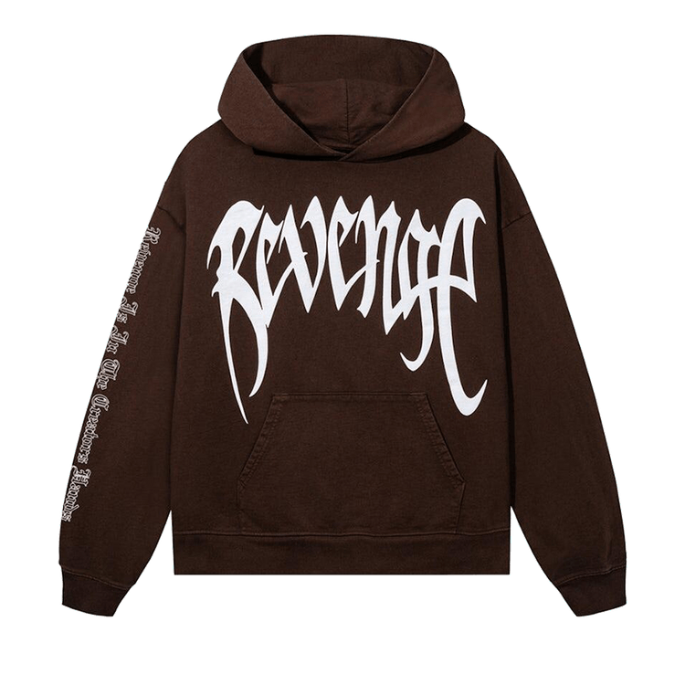 Revenge x XXXTentacion Heartbreak Hoodie "Brown"