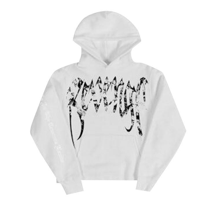 Revenge x Juice WRLD Collage Hoodie "White"