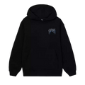 Revenge Blue Lightning Arch Logo Hoodie "Black"