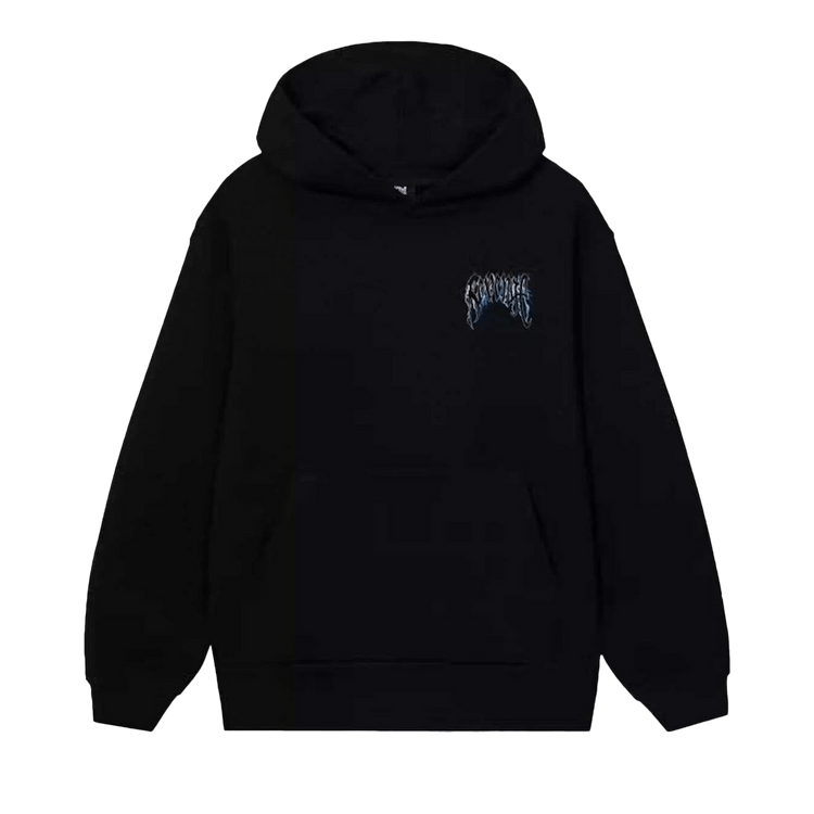 Revenge Blue Lightning Arch Logo Hoodie "Black"