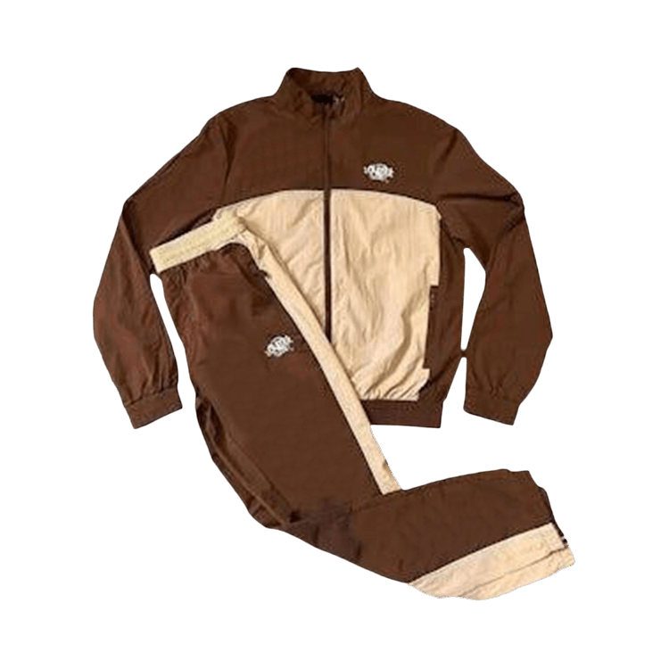 Syna World Syna Logo Shell Tracksuit "Brown/Beige"