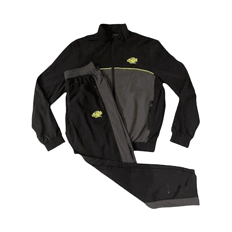 Syna World Syna Logo Shell Tracksuit "Black/Grey/Yellow"