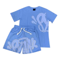 Syna World T-Shirt And Short Set "Blue"