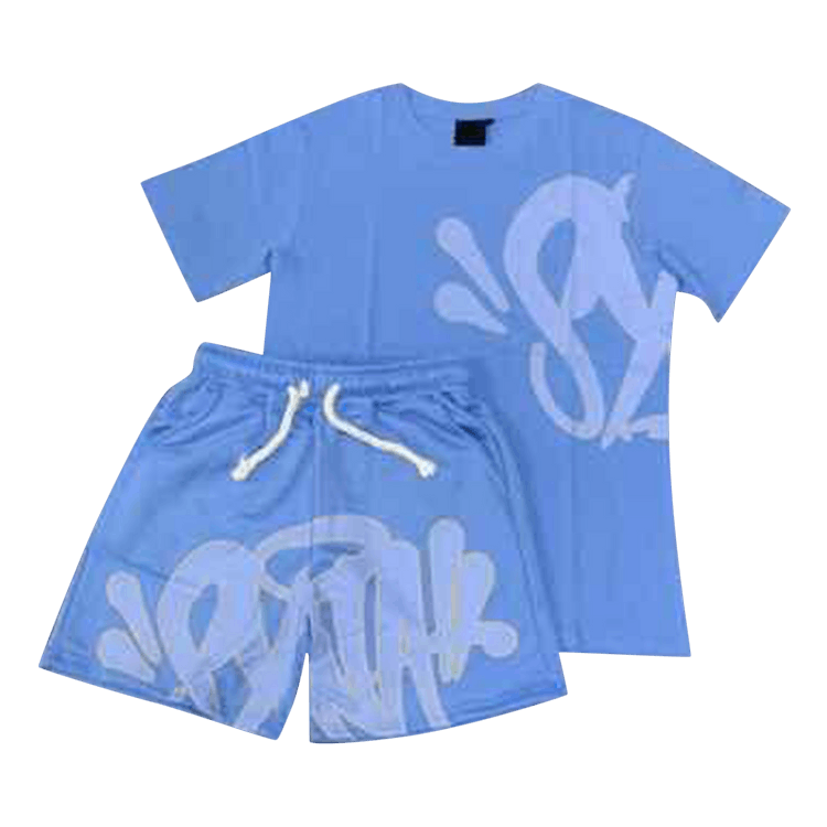 Syna World T-Shirt And Short Set "Blue"