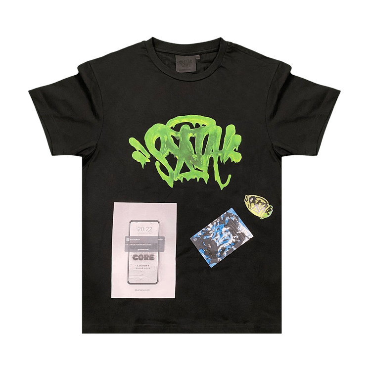 Syna World Slime Logo Black "Lime/Black"