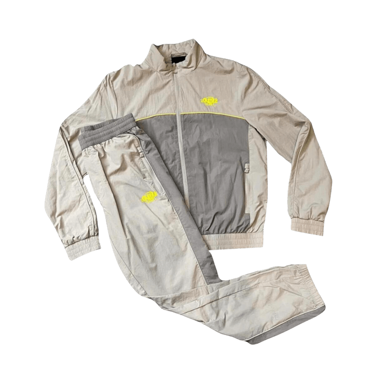 Syna World Logo Tracksuit "Light Grey/Black"