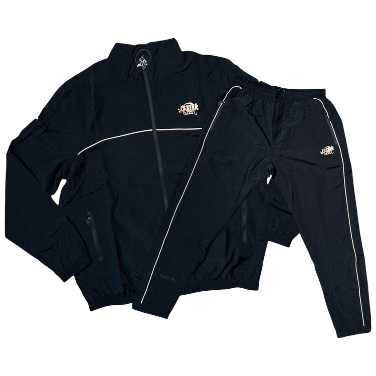 Syna World Shell Tracksuit "Black/Golden"