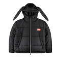 Charles Jeffrey Loverboy Bunny Puffer Jacket "Black"
