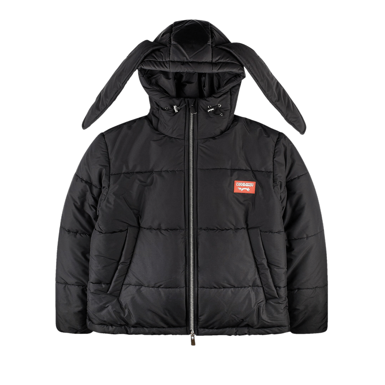 Charles Jeffrey Loverboy Bunny Puffer Jacket "Black"