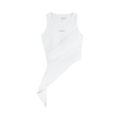 Feng Chen Wang Patchwork Vest "White"
