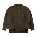 Feng Chen Wang Deconstructed Cargo Jacket "Brown"