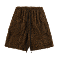 Song for the Mute Elasticated Shorts "Black/Brown"