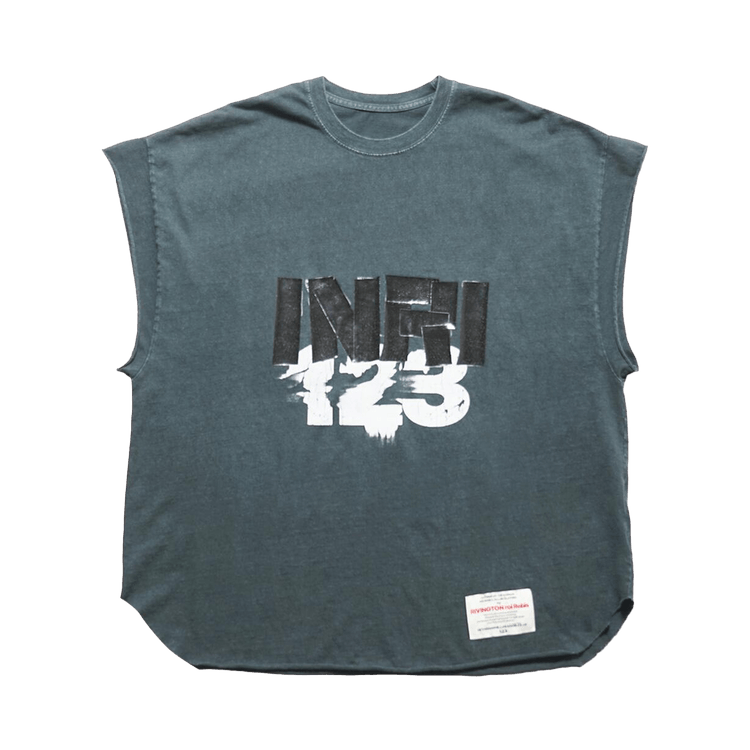 RIVINGTON roi Rebis Inri Cut Off Tee "Vintage Black"