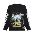 RIVINGTON roi Rebis Inner Chamber Long-Sleeve Tee "Jet Black"