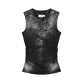 Feng Chen Wang Washed Vest "Black"