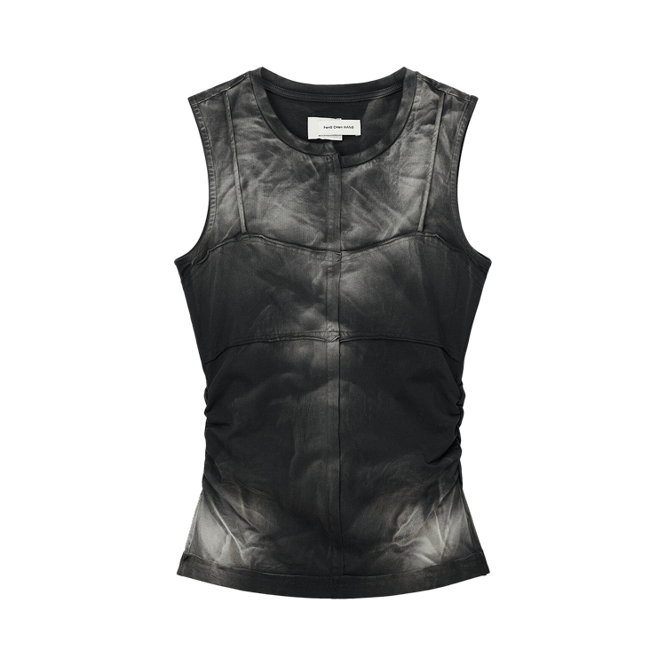 Feng Chen Wang Washed Vest "Black"