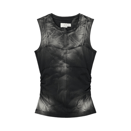 Feng Chen Wang Washed Vest "Black"