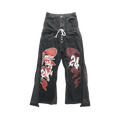 RIVINGTON roi Rebis He Rose 3 Jeans "Black"