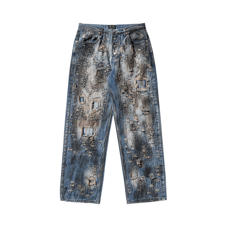 Thug Club Combat Casualty Care Denim Pants "Blue"