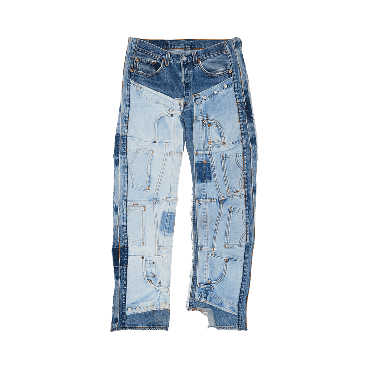 Levi's Patchwork Jeans 'Blue'