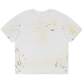 Helmut Lang Painted Tee "White"