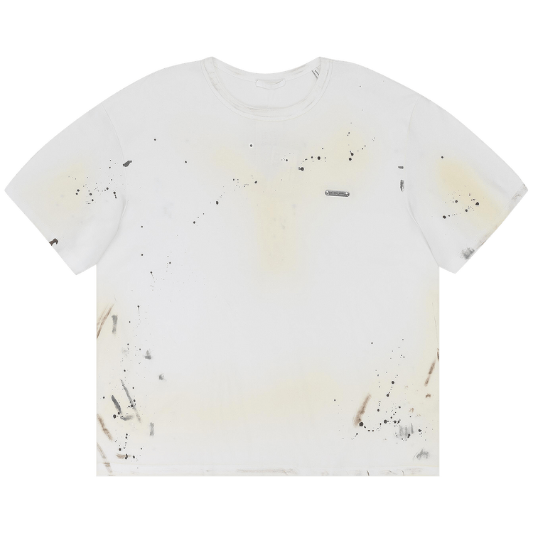 Helmut Lang Painted Tee "White"