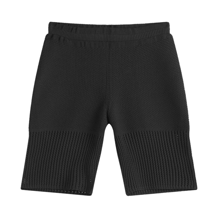 Homme Plissé Issey Miyake Rustic Knit Short "Black"
