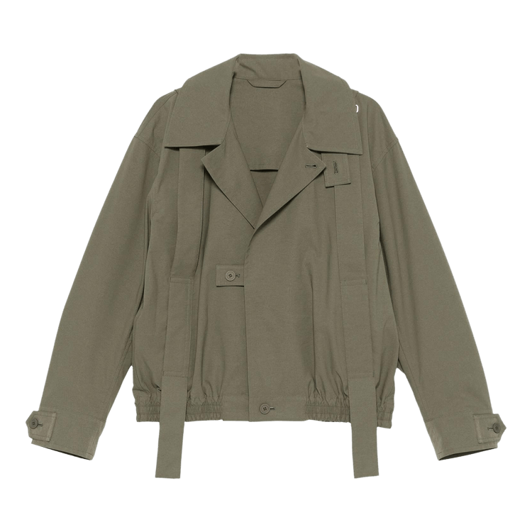 Homme Plissé Issey Miyake Parachute Jacket "Khaki"