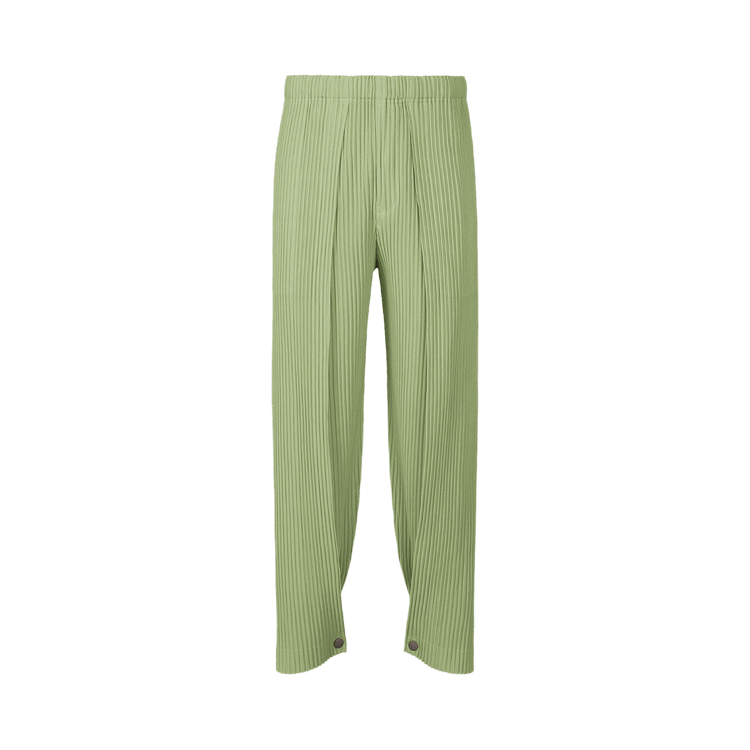 Homme Plissé Issey Miyake Pleated Trouser "Pistachio Green"