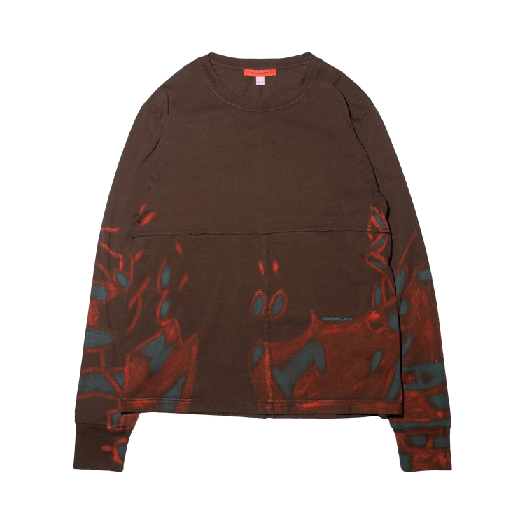 Eckhaus Latta Lapped Long-Sleeve "Oil"