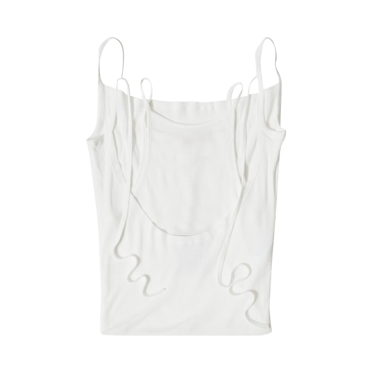 Eckhaus Latta Flip Tank "Chalk"