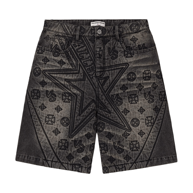 Vale Forever Spade Jorts "Black"