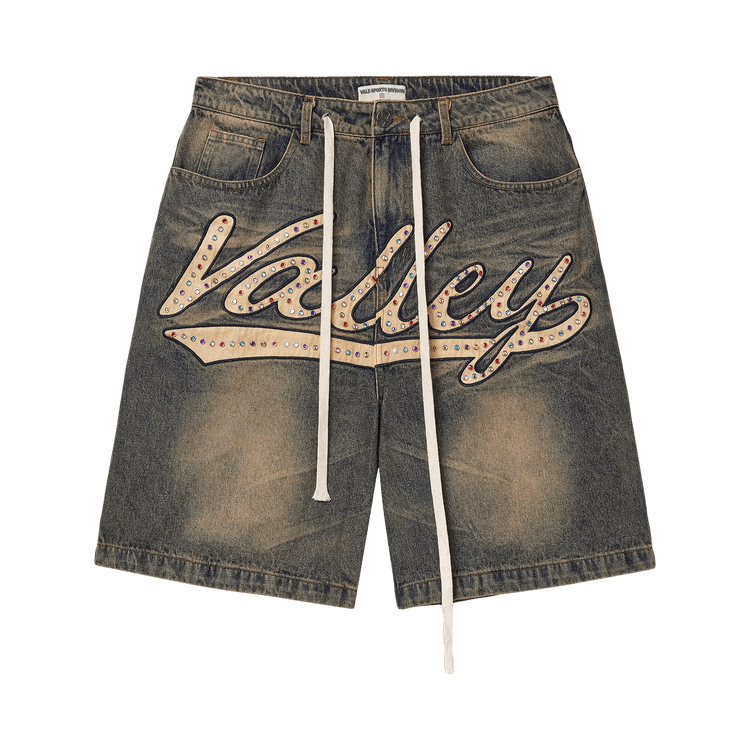 Vale Forever Skittles Jorts "Mid Blue"